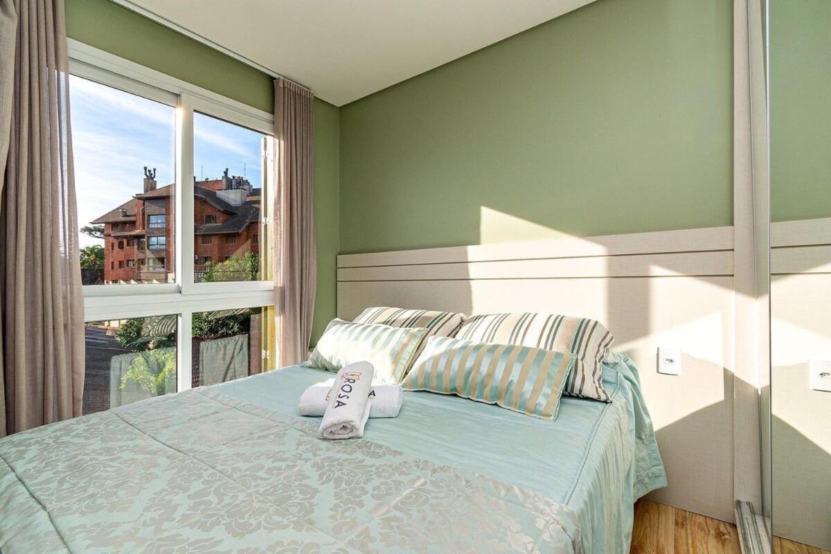 Rosa Edificio Giovani Pizetta Apartman Gramado Kültér fotó